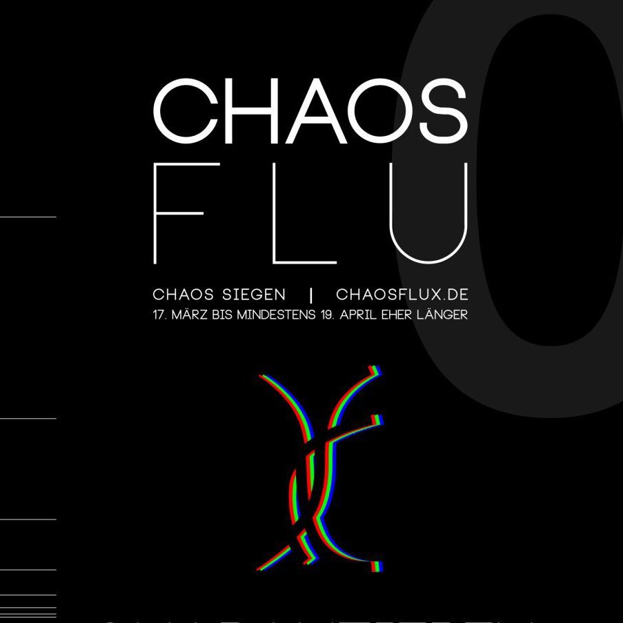 Chaosflux wird Chaosflu: Absage oder Verschiebung